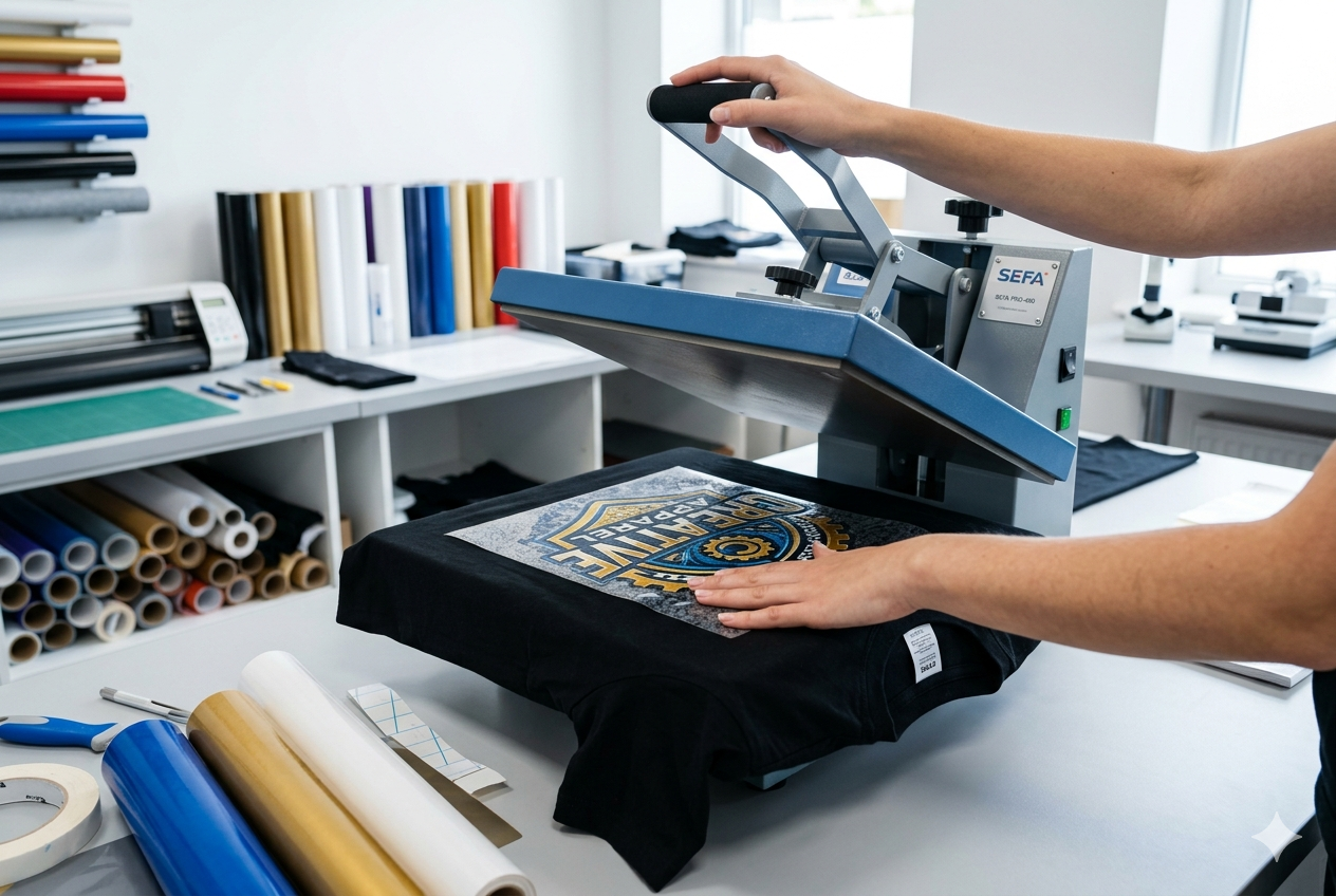 Marquage par transfert flex sur textile